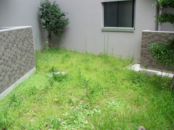 宝塚市の植栽管理｜緑地帯の草刈